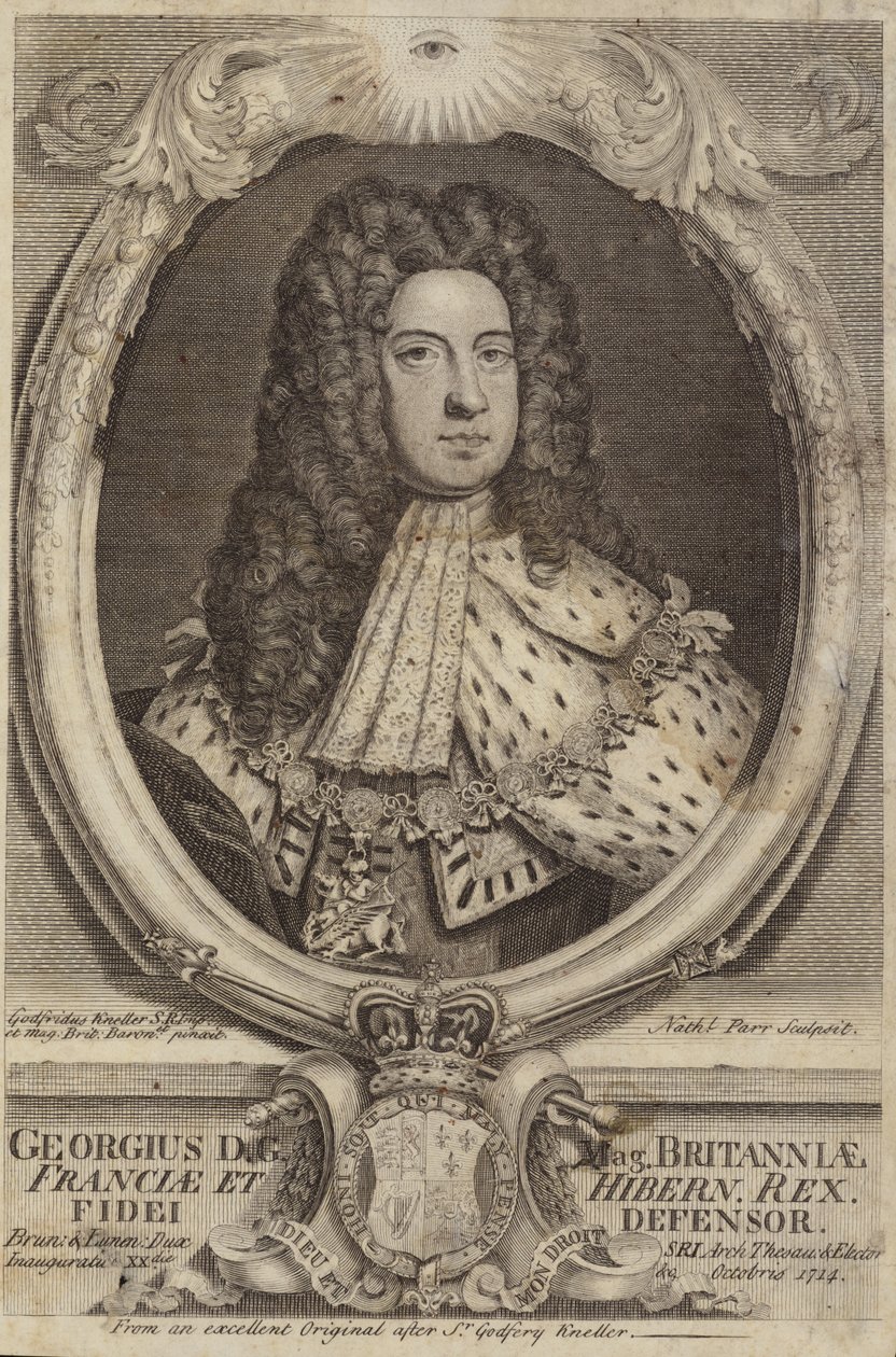 Le roi George Ier de Grande-Bretagne et d