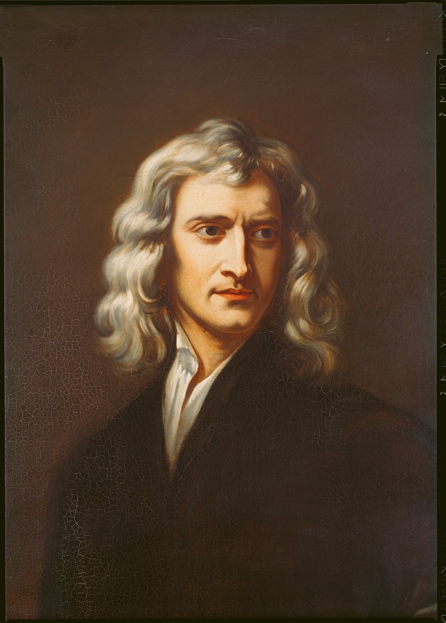 Sir Isaac Newton 1642-1723 (détail) - Godfrey Kneller