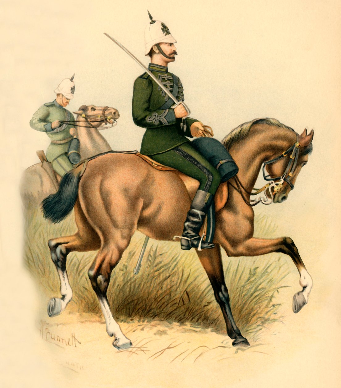 Les Cape Mounted Rifles, 1890 - Godfrey Douglas Giles