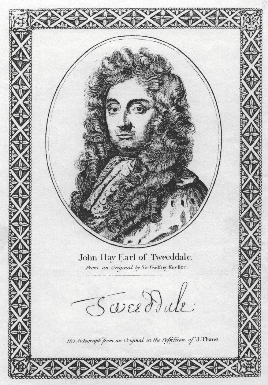 John Hay Comte de Tweeddale - Godfrey Kneller