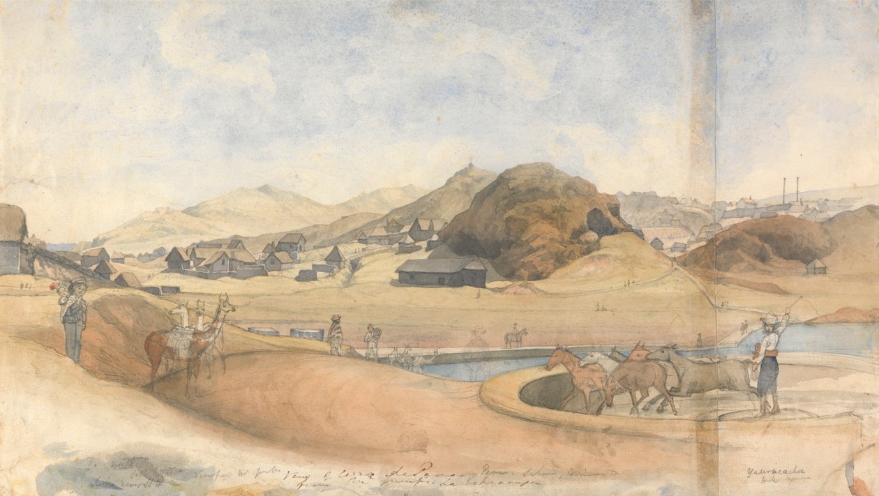Cerco de Paro, Lima - Godfrey Thomas Vigne