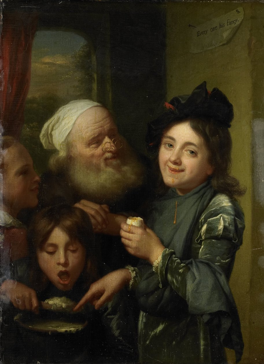 Chacun son goût - Godfried Schalcken