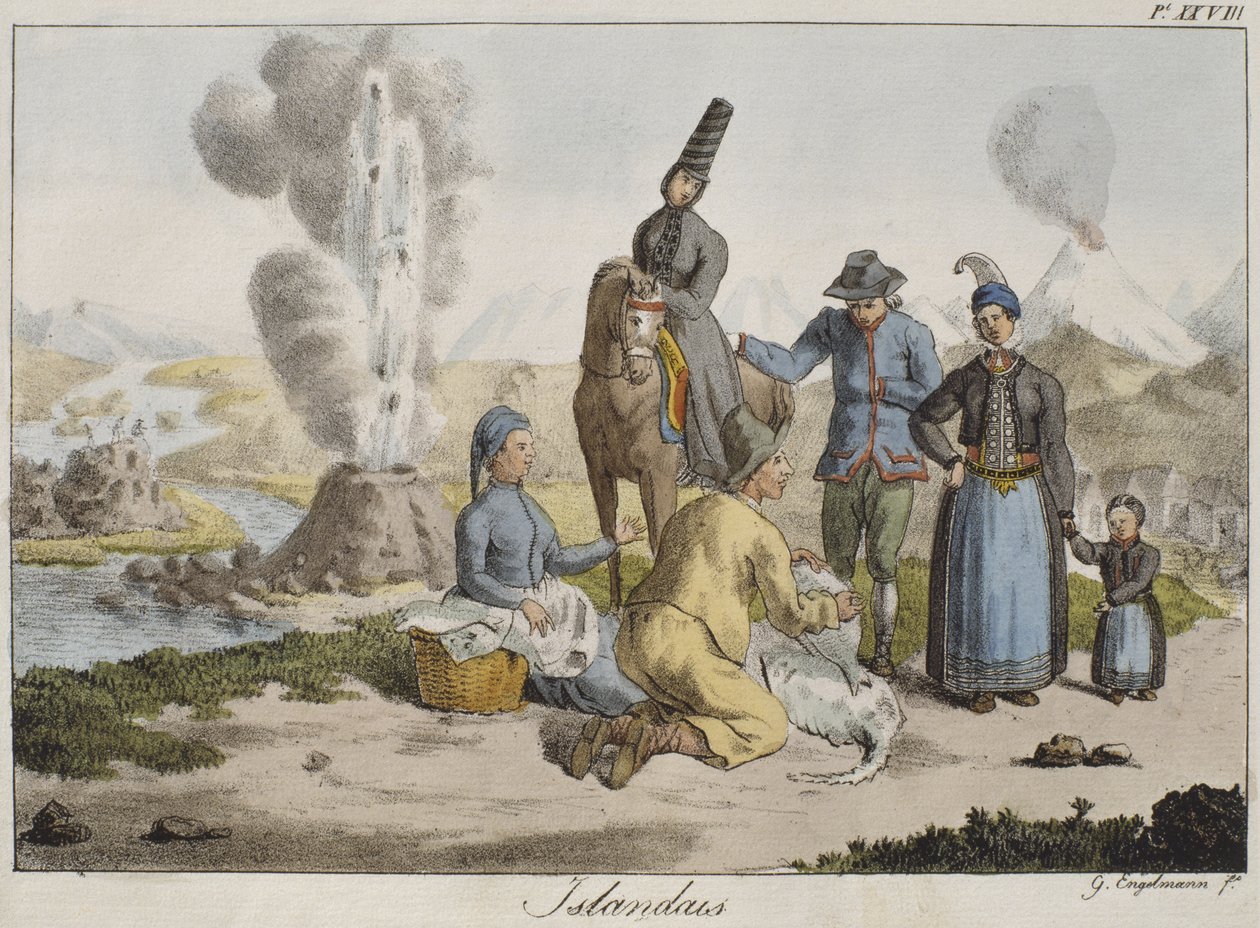 Islandais - Gottfried or Godefroy Engelmann