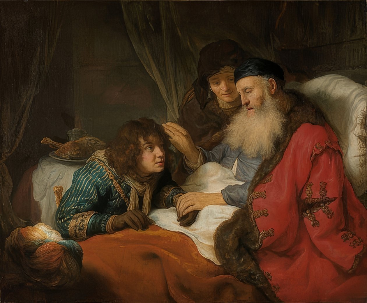 Isaac bénit Jacob - Govaert Flinck
