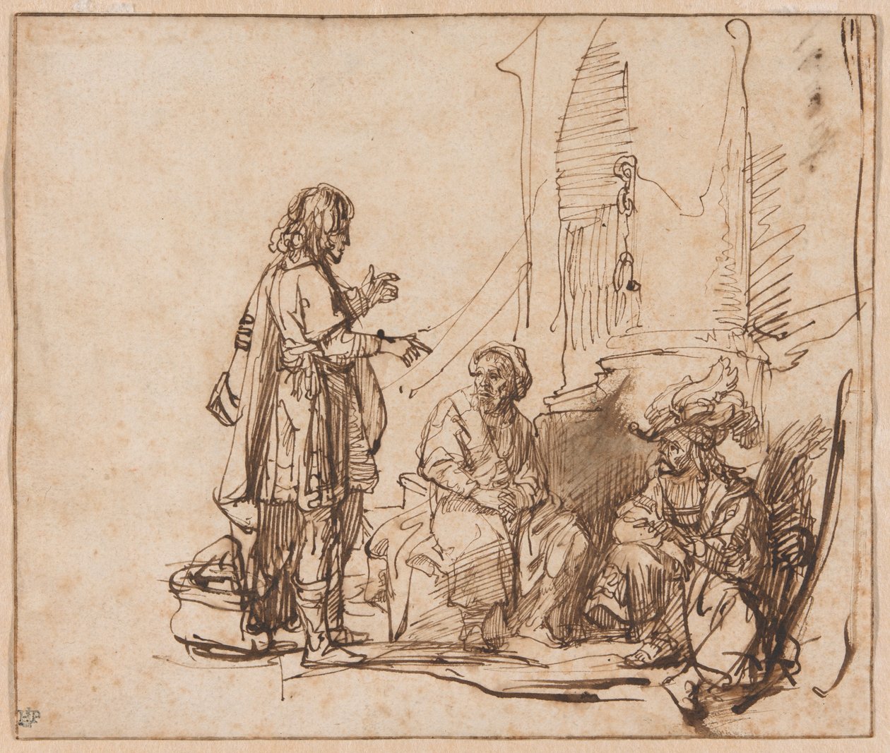 Joseph interprète les rêves des prisonniers - Govaert Flinck