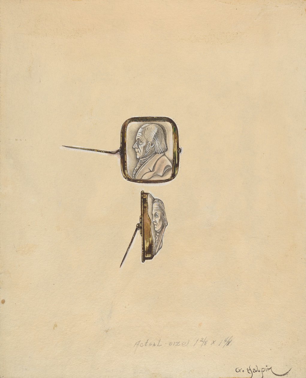 Camée Broche - Grace Halpin