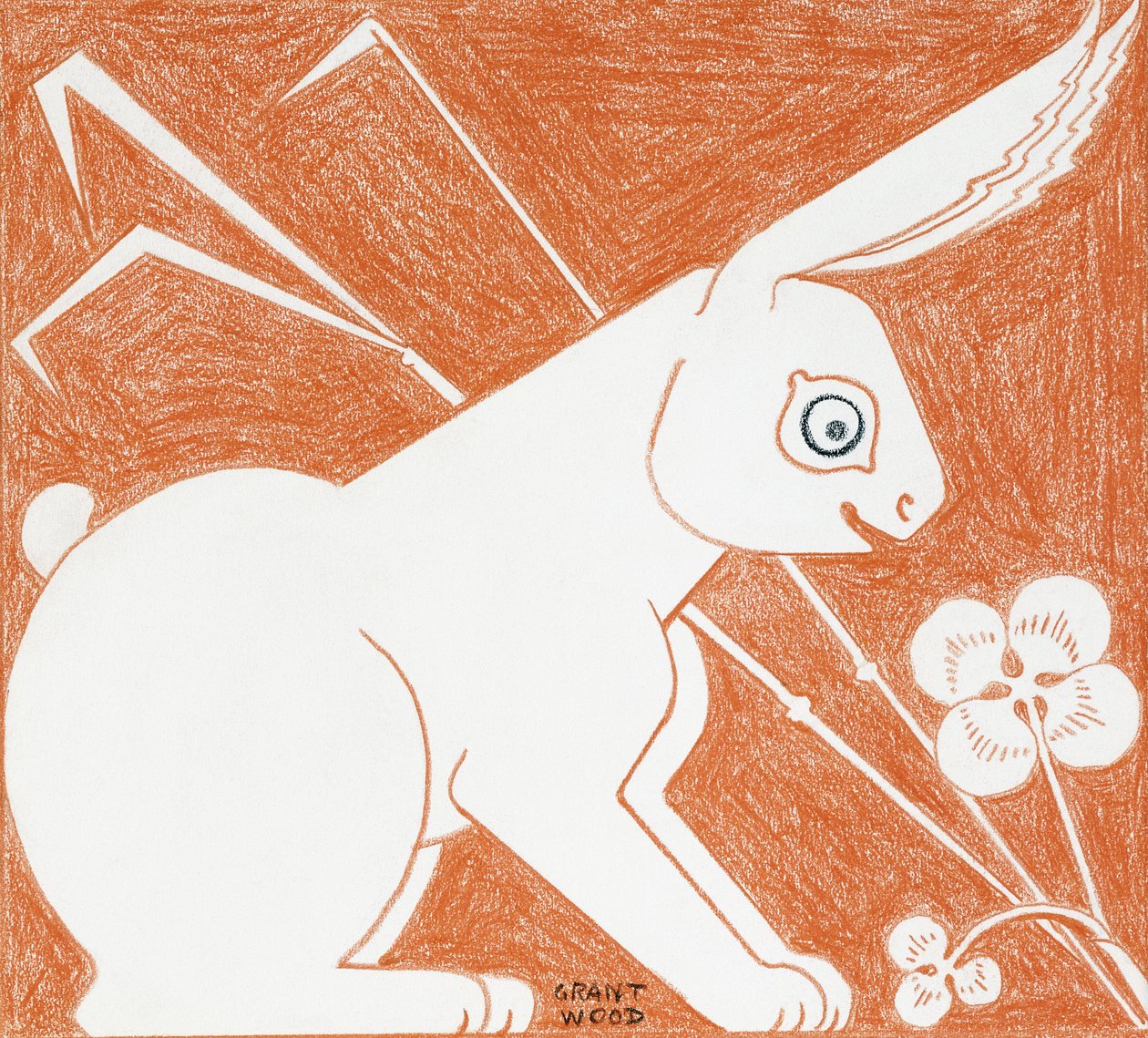 Lapin - Grant Wood