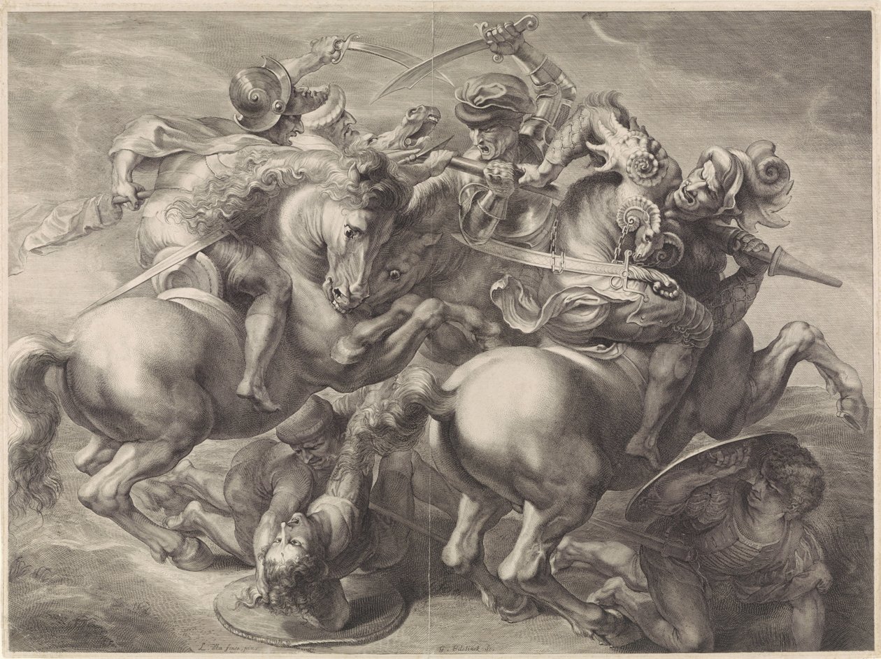 Combat de cavaliers - Gérard Edelinck