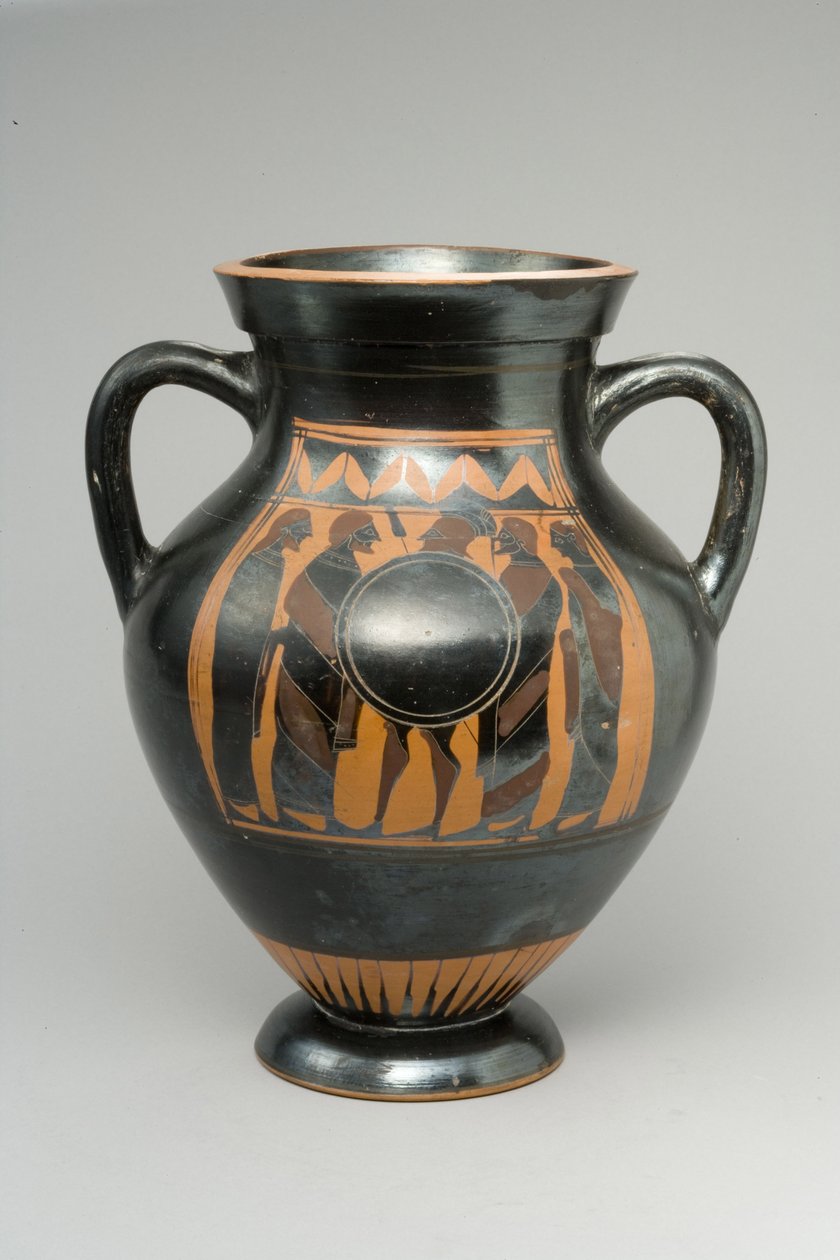 Amphore à figures noires, milieu du VIe siècle av. J.-C. - Greek