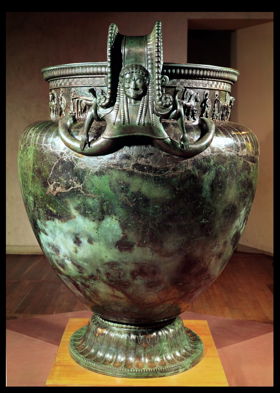 Cratère, de la tombe d