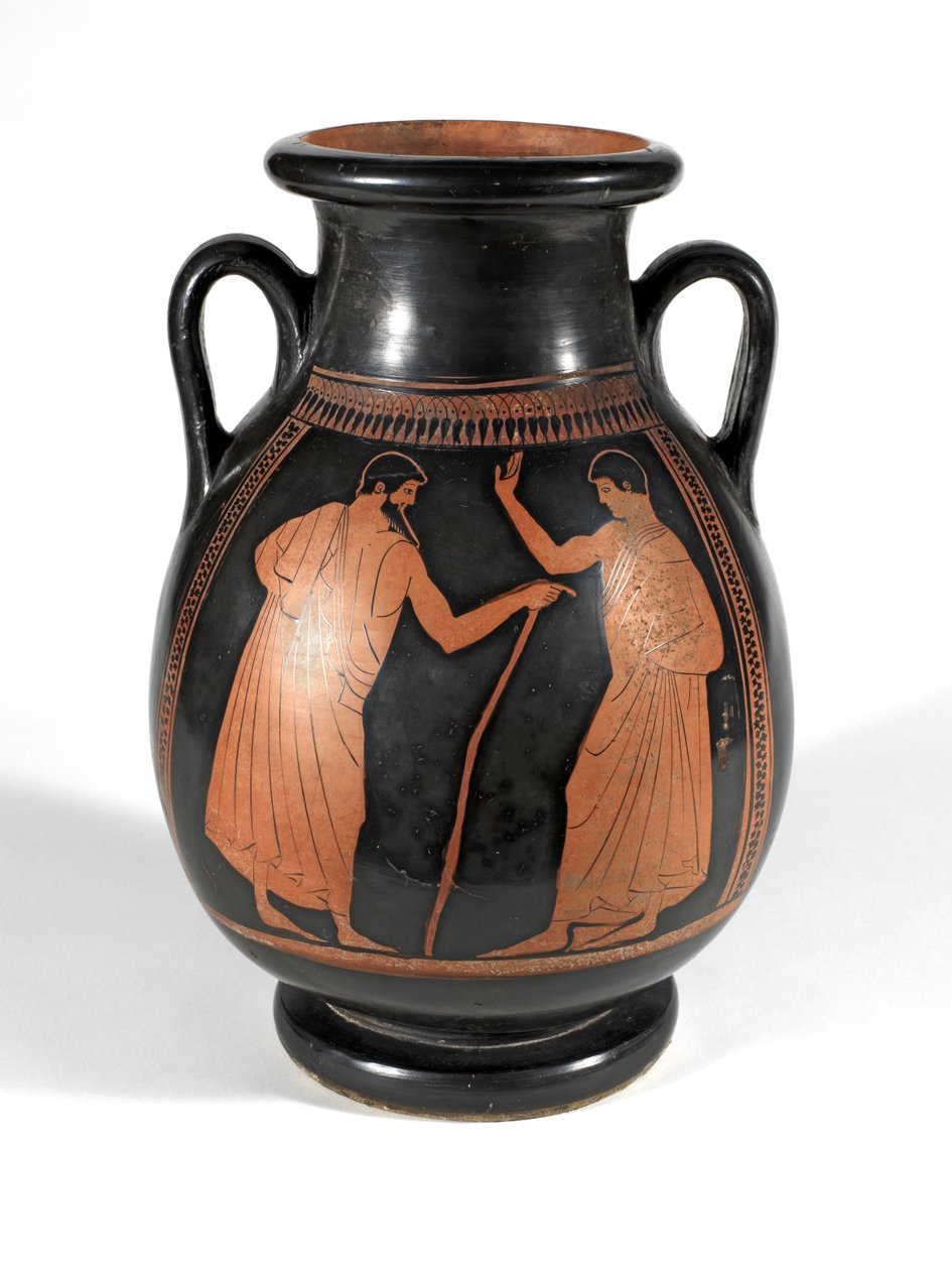 Péliké à figures rouges - Greek