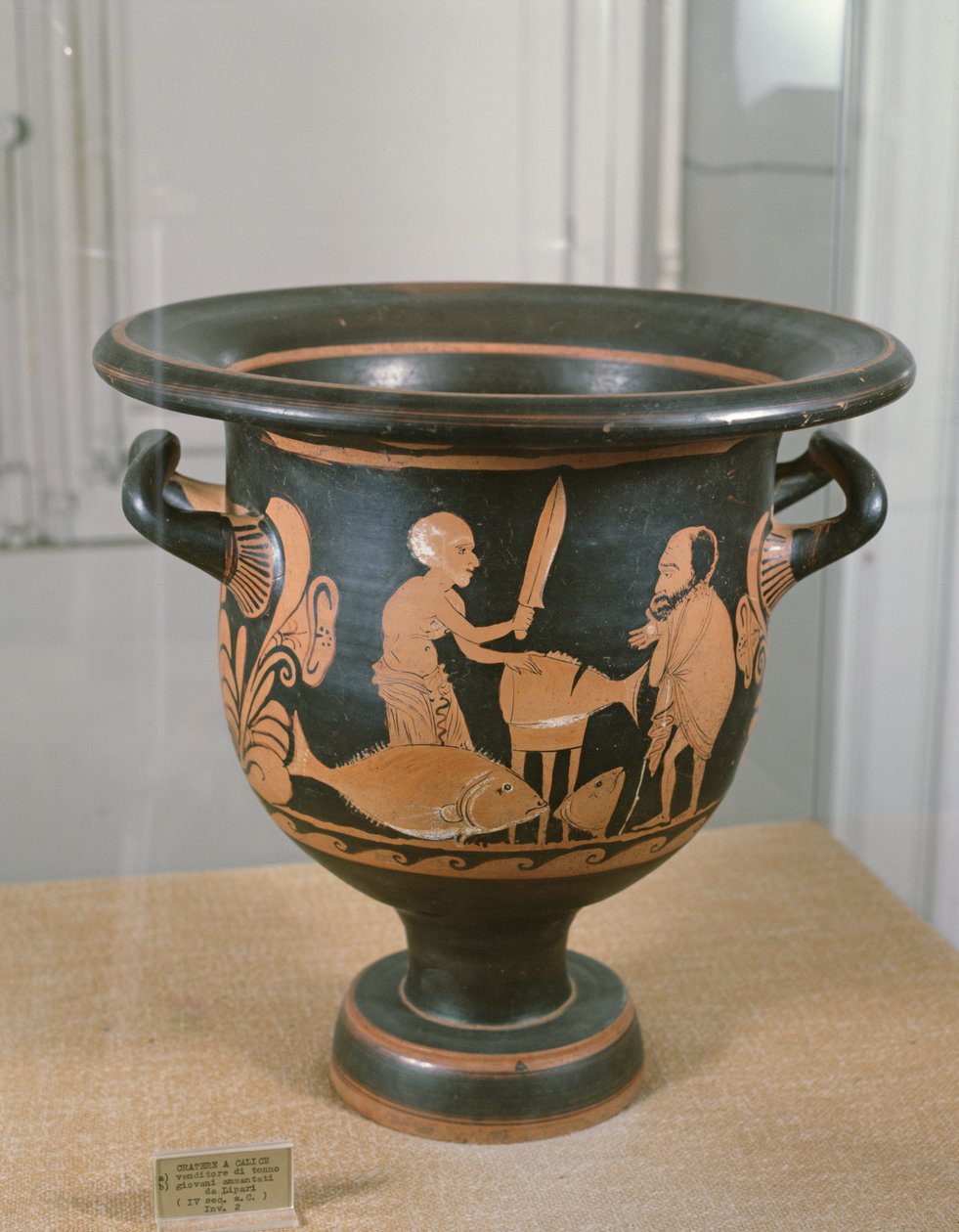 Cratère à figures rouges - Greek