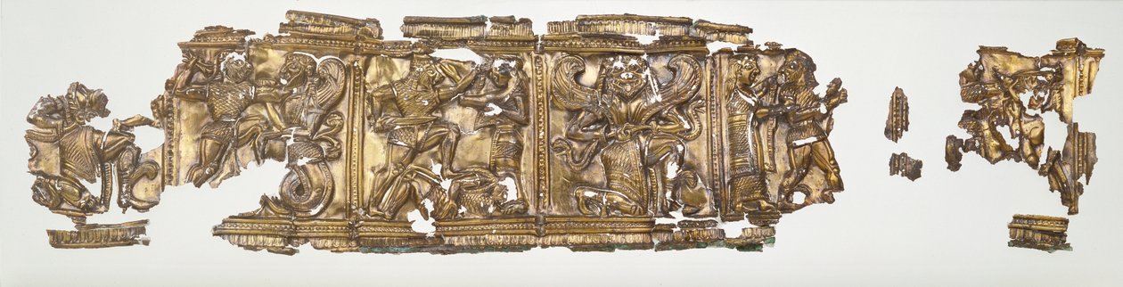 Fragment de relief, vers 540-30 av. J.-C. - Greek