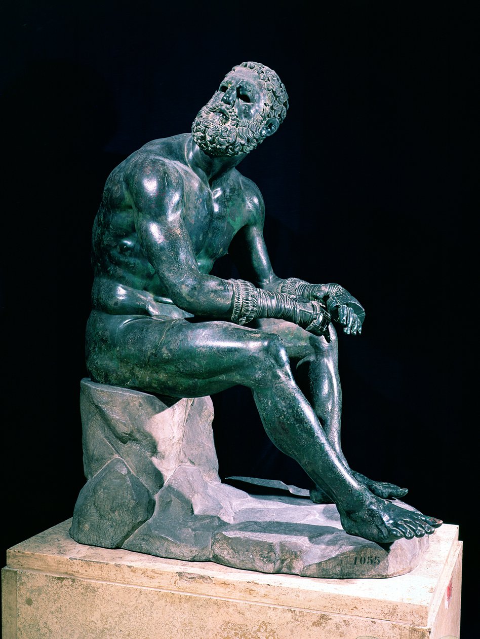 Boxeur Assis - Greek