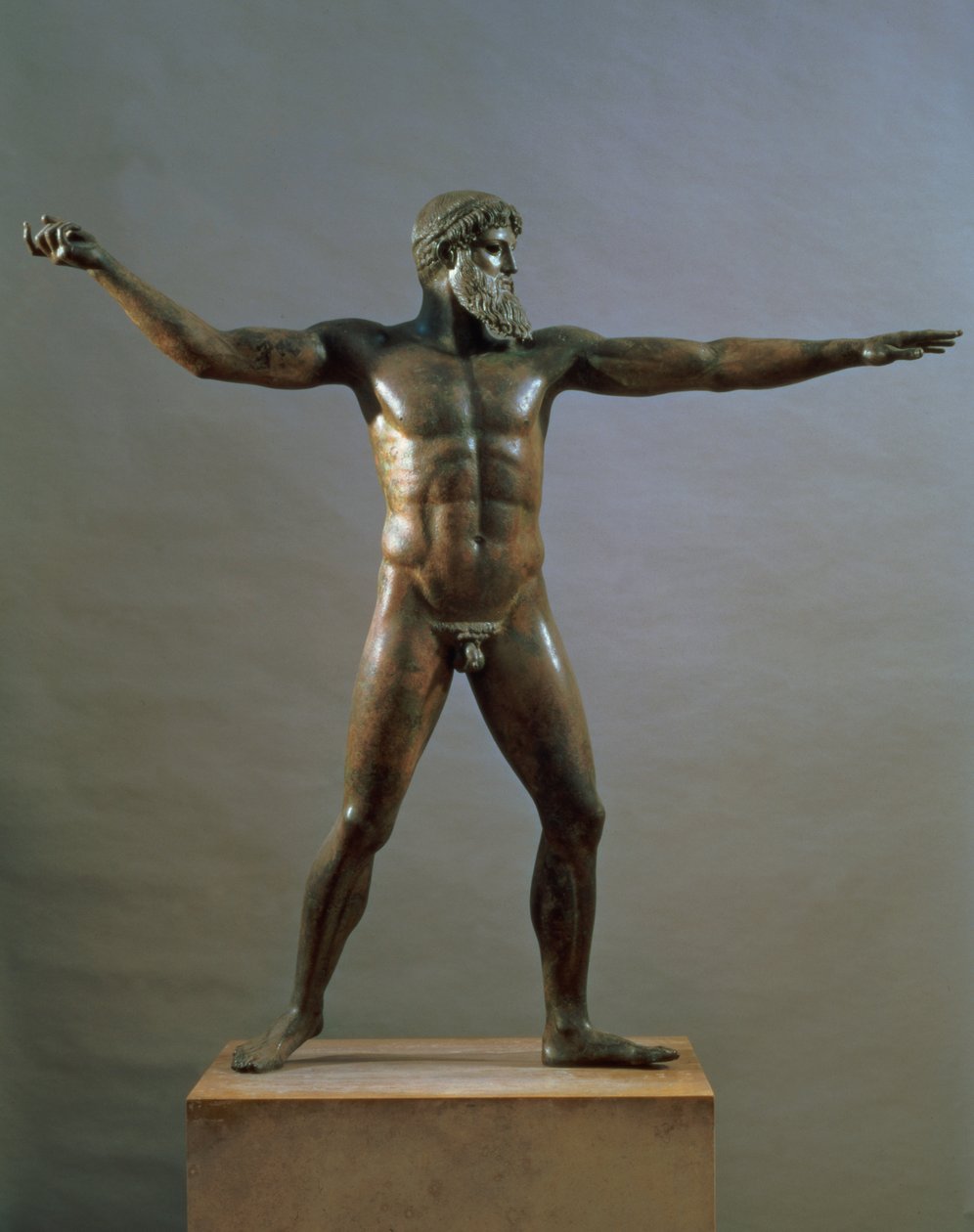 Statue de Poséidon, c.460-450 av. J.-C. - Greek