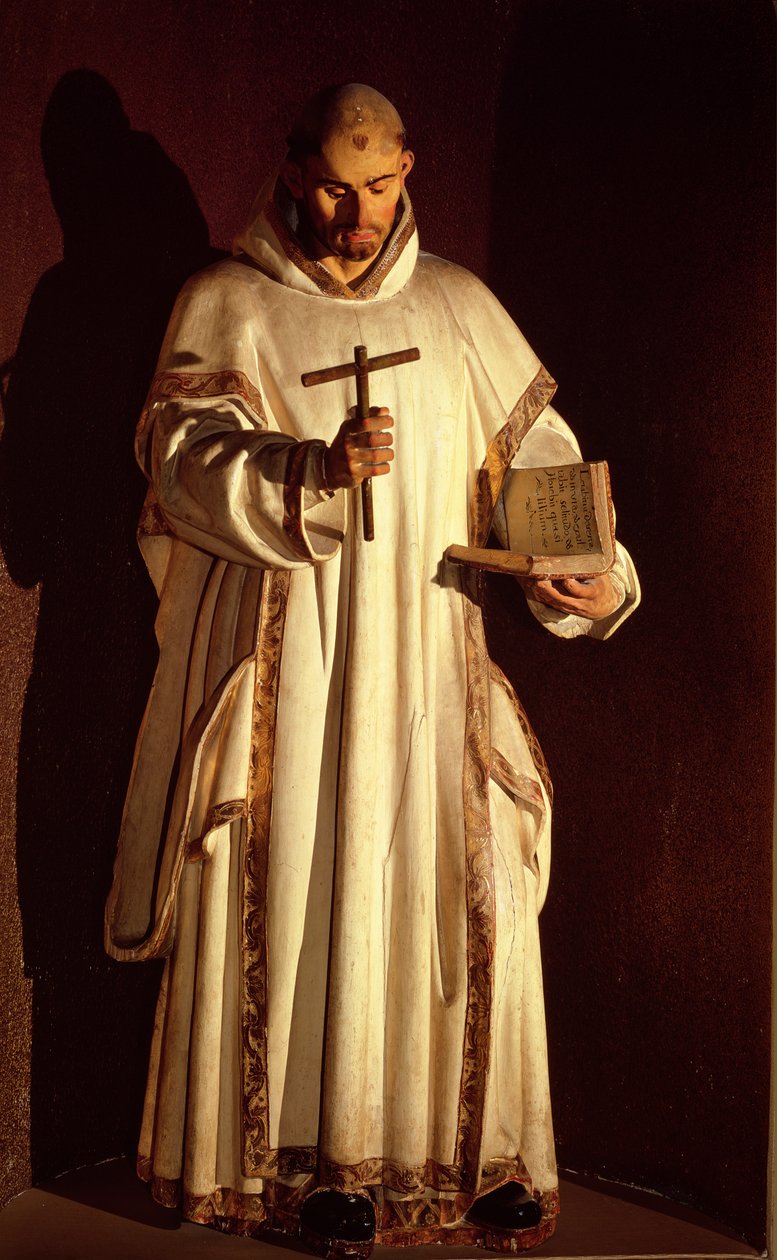 San Bruno (bois polychrome) - Gregorio Fernandez