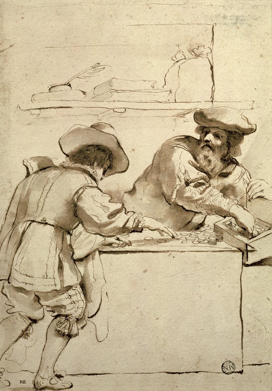 Le Prêteur sur gages - Giovanni Francesco Barbieri