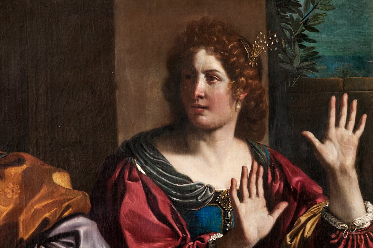 Amnon et Tamar (détail) - Guercino