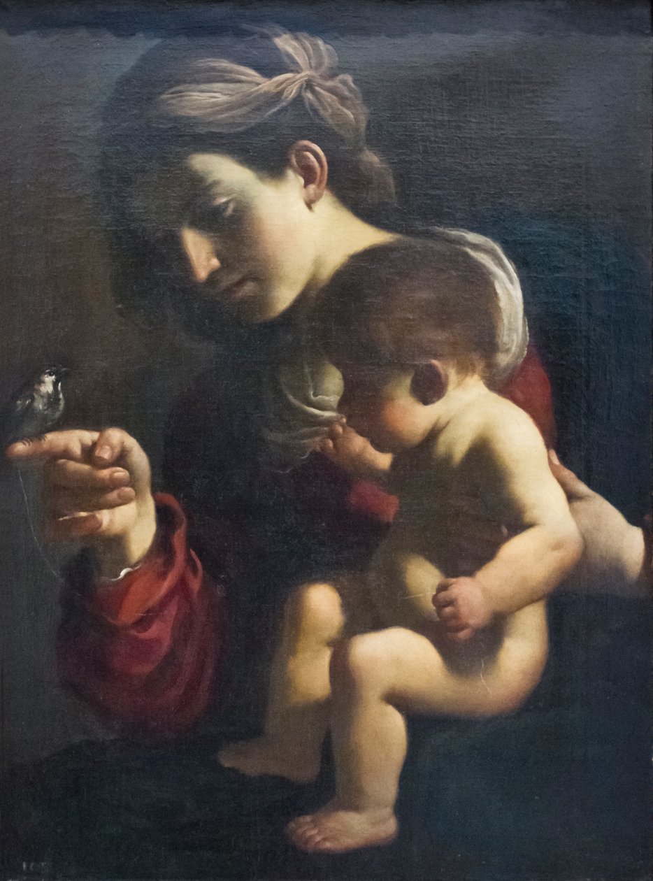 Madonna du moineau - Guercino (1591 1666)