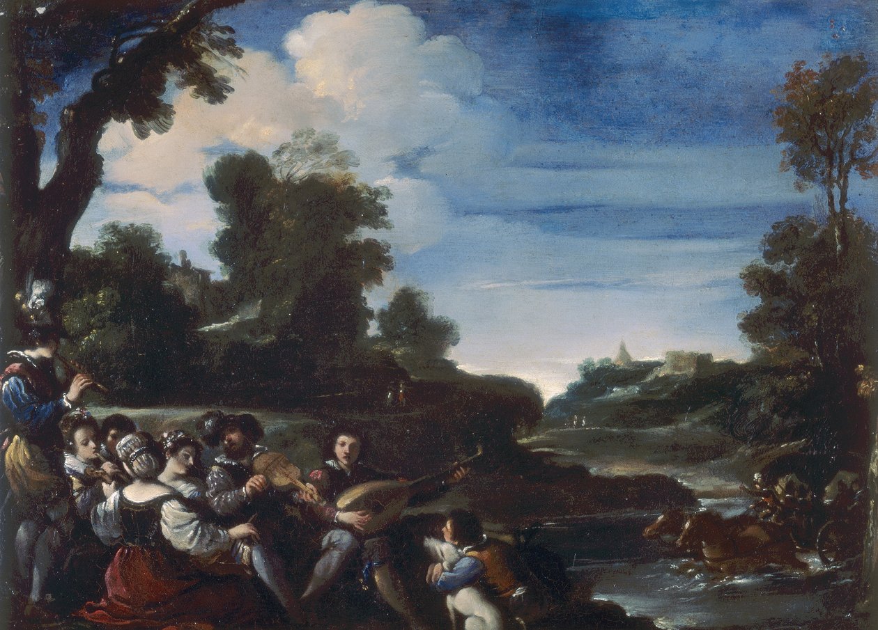 Concert champêtre - Guercino