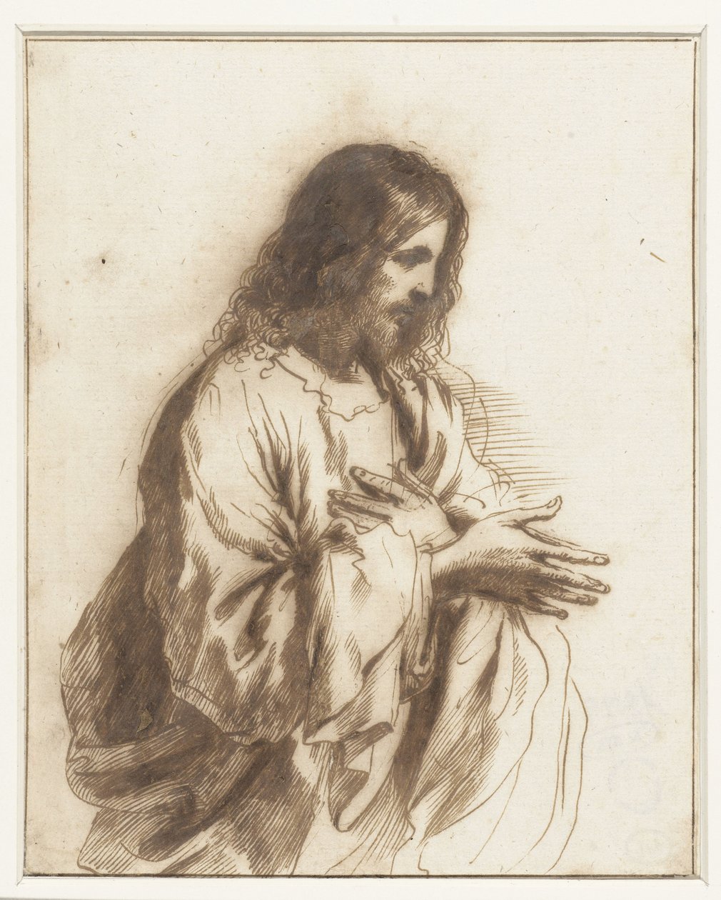 Christ - Guercino (attributed to)