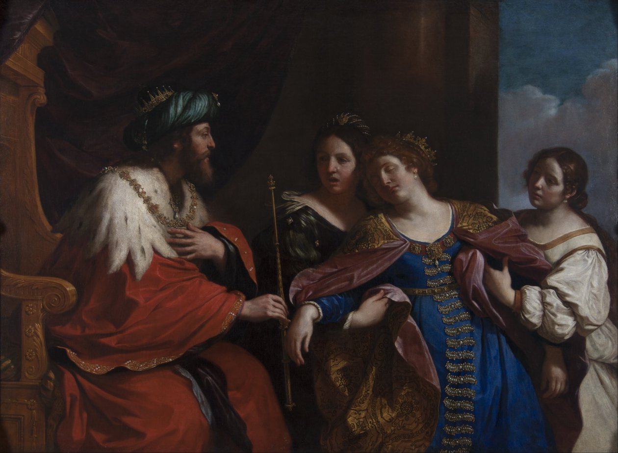 Esther devant Assuérus - Guercino