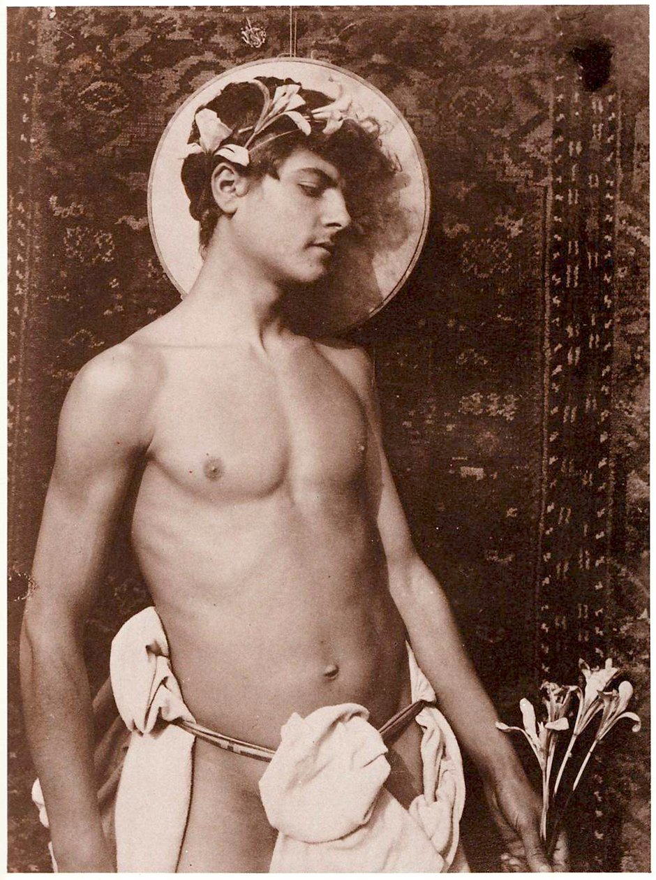 Portrait de Nino Cesarini, vers 1896 - Guglielmo Plüschow