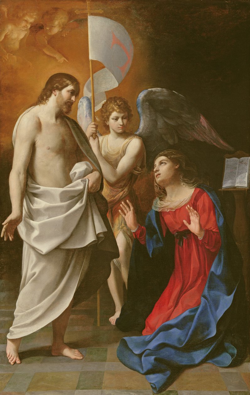 Le Christ apparaissant à la Vierge, c.1608 - Guido Reni