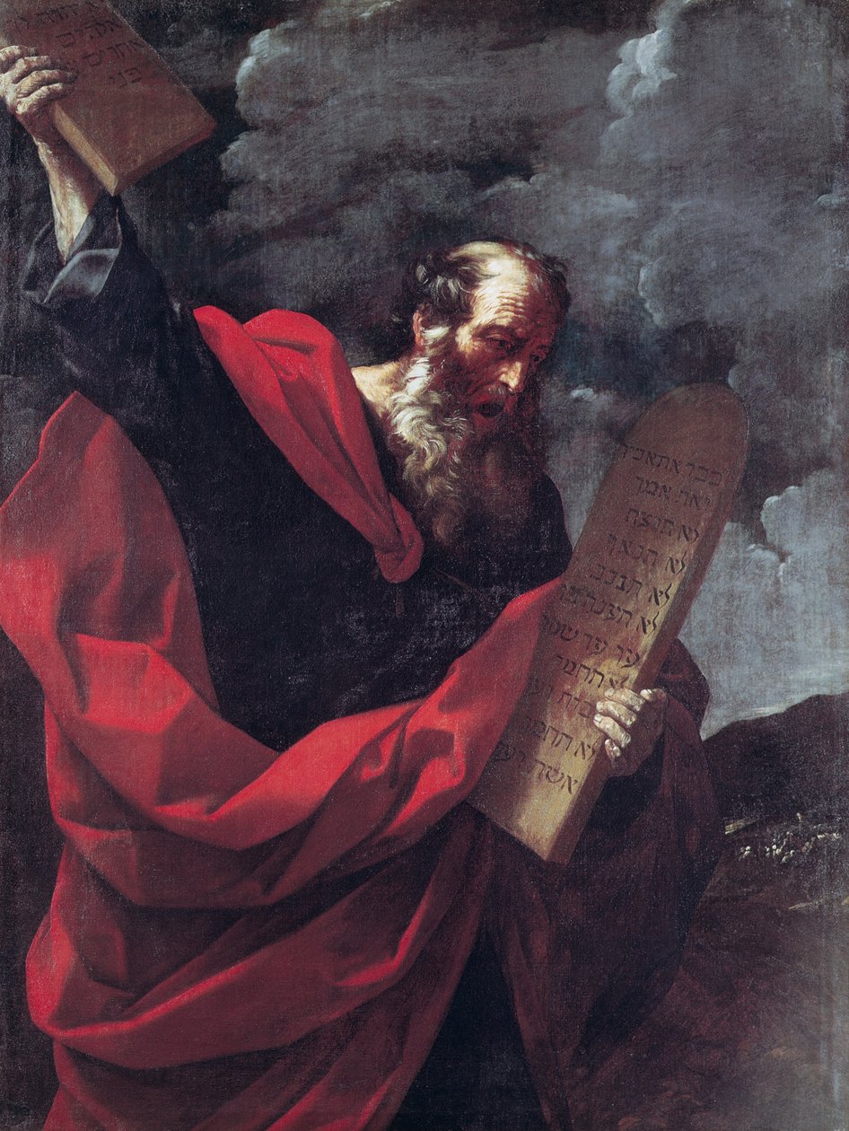 Moïse avec les tables de la loi - Guido Reni