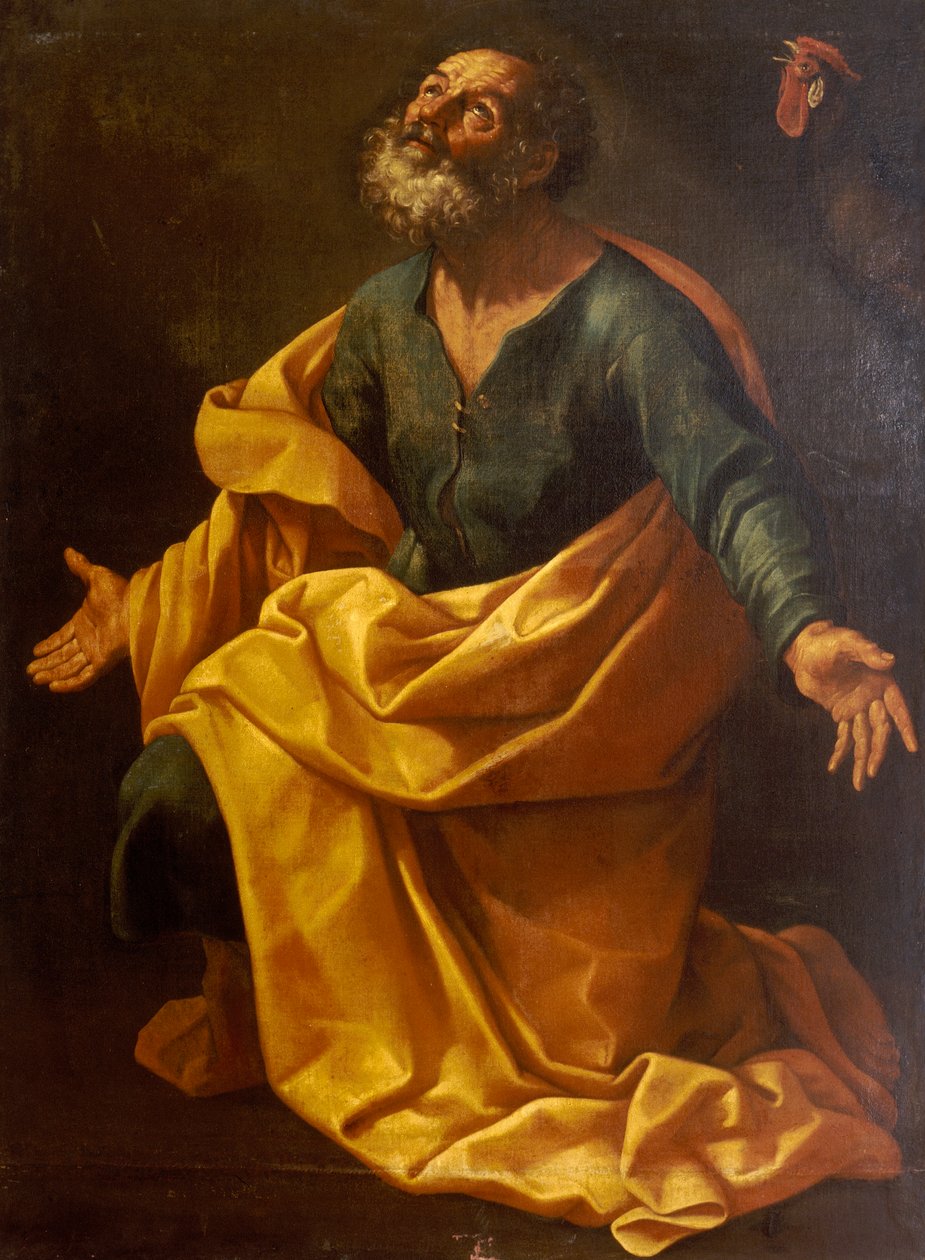 Saint Pierre en prière - Guido Reni