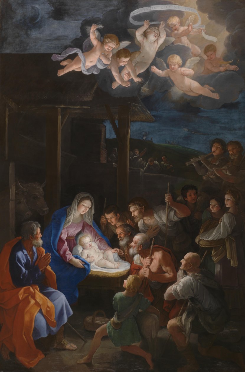 La Nativité de nuit, 1640 - Guido Reni