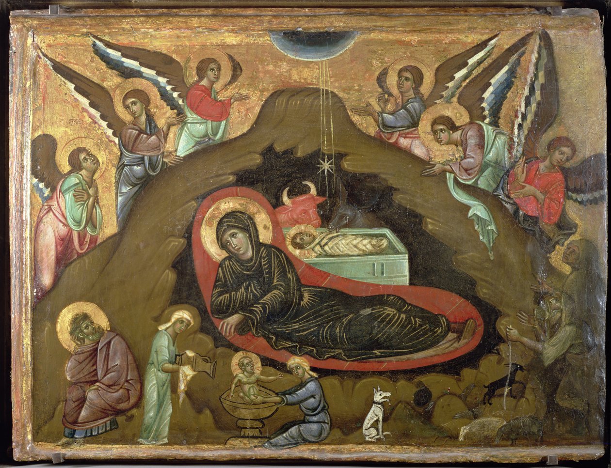 La Nativité - Guido da Siena