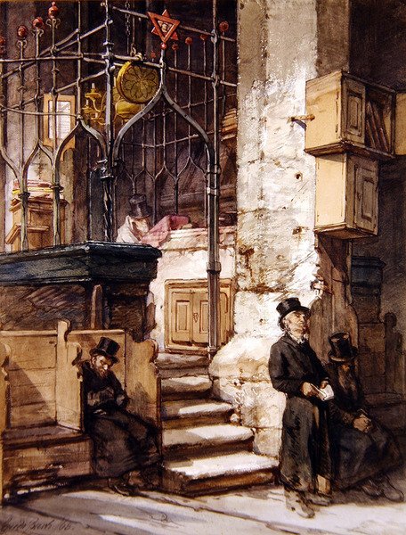 La Synagogue à Prague - Guido Bach