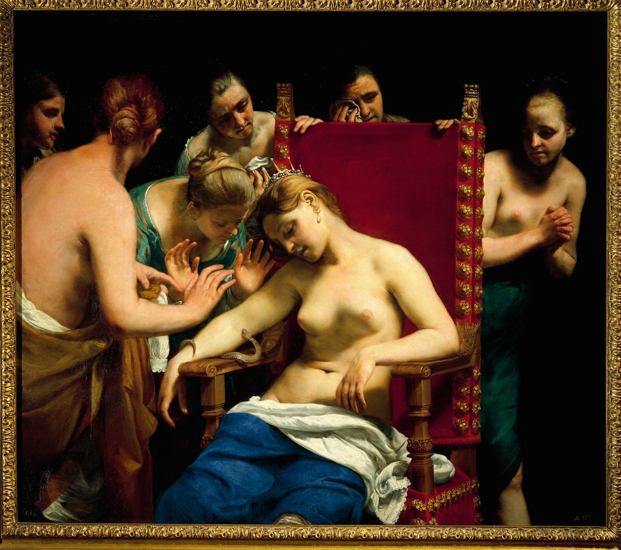 La mort de Cléopâtre - Guido Cagnacci