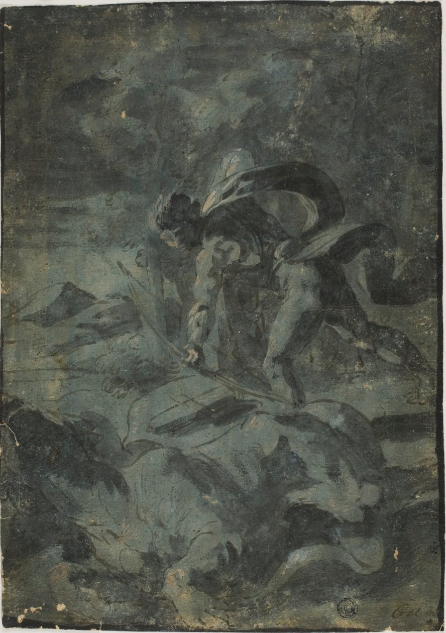 Apollo tue le lion - Guido Reni