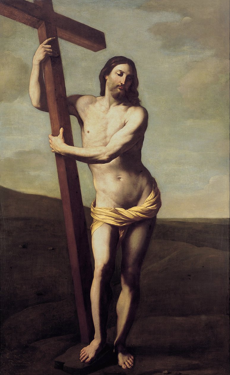 Le Christ embrassant la croix - Guido Reni