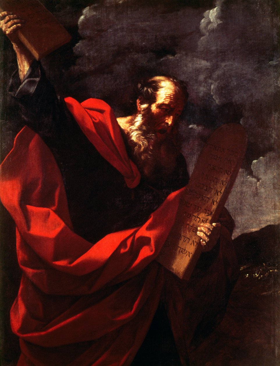 Moïse avec les Tables de la Loi - Guido Reni