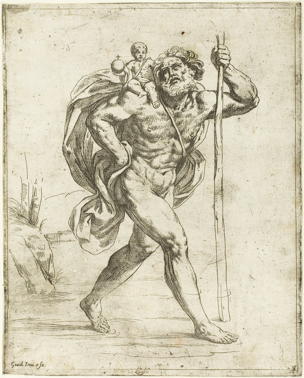 Saint-Christophe - Guido Reni