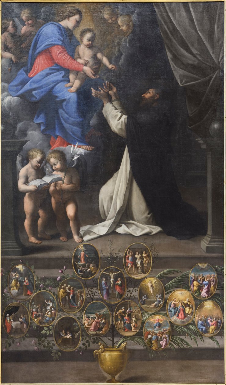 La Reine du Rosaire - Guido Reni
