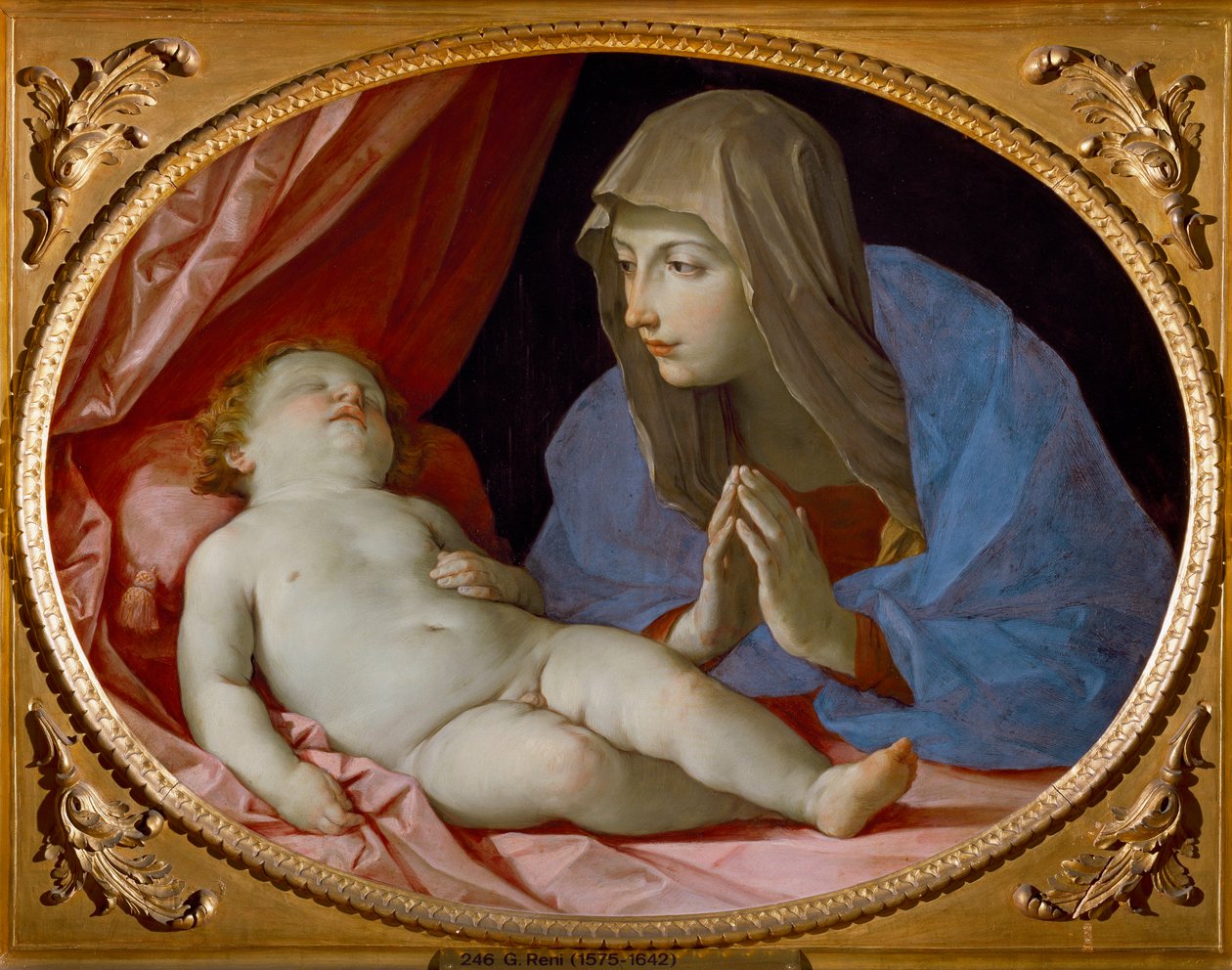 Vierge et Enfant endormi - Guido Reni