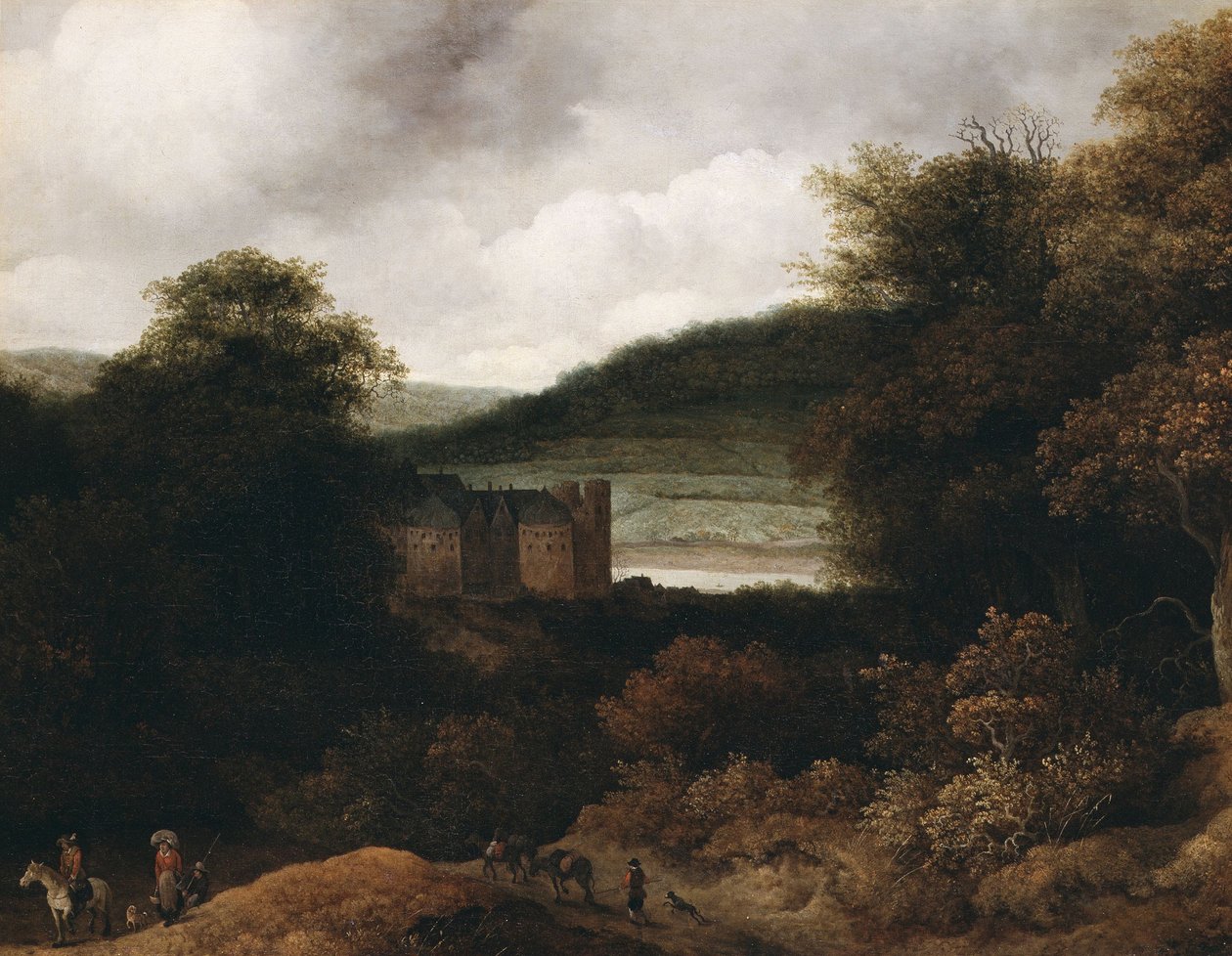Vue sur le Rhin - Guillam Dubois