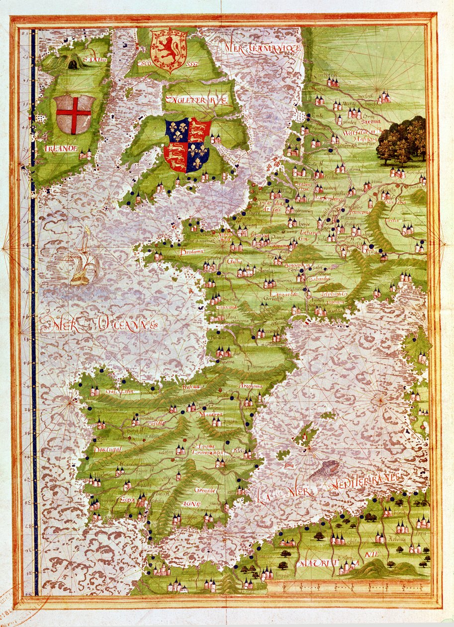 Fol.9v Carte de l