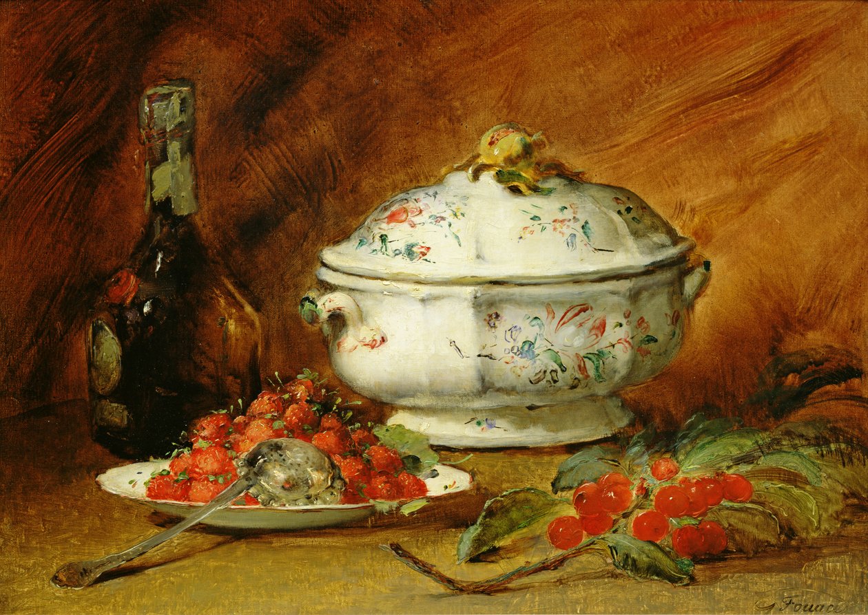 Nature morte avec une soupière - Guillaume Romain Fouace