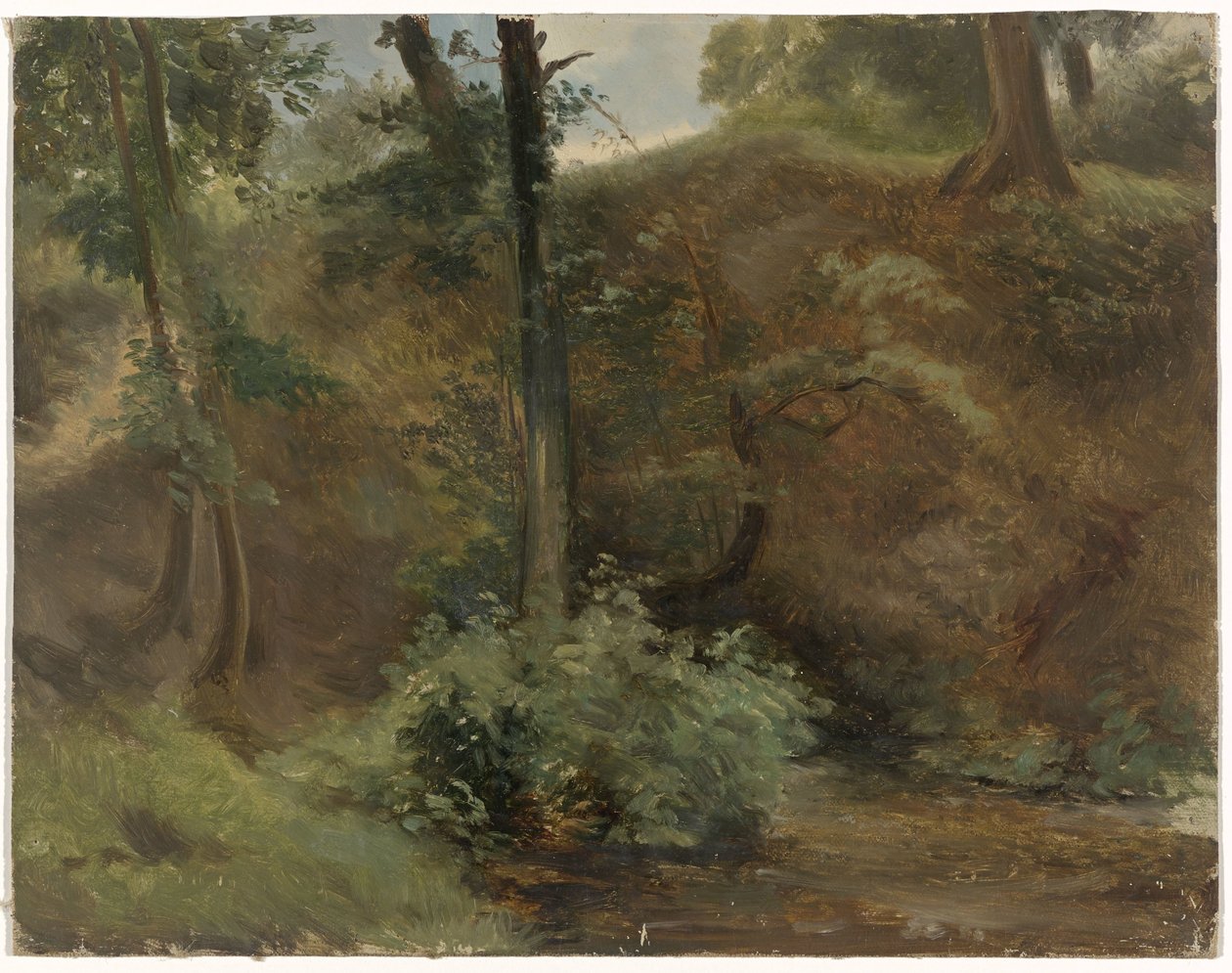 Arbres dans un paysage de dunes - Guillaume Anne van der Brugghen