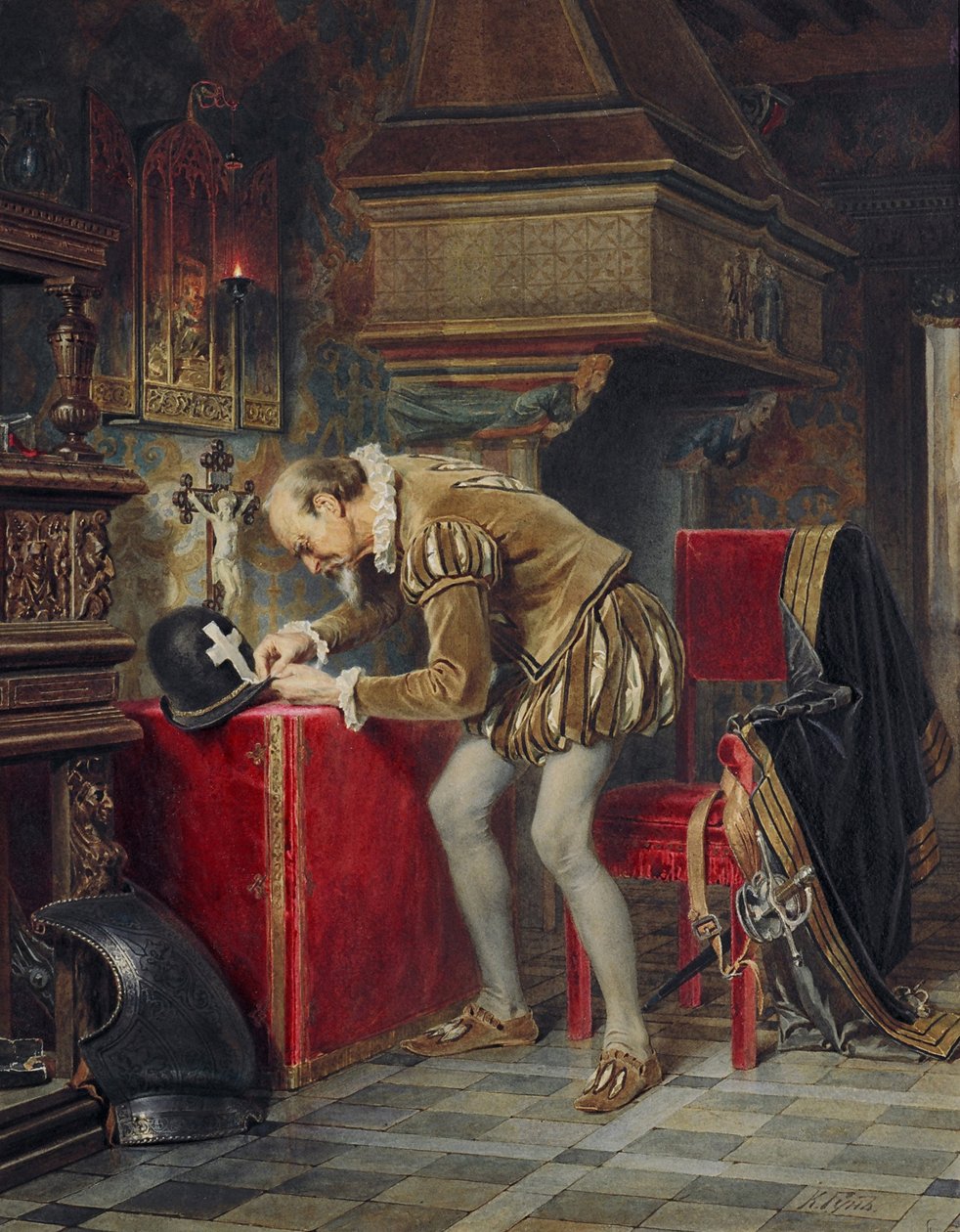 La veille de la nuit de la Saint-Barthélemy, 1868 - Gun