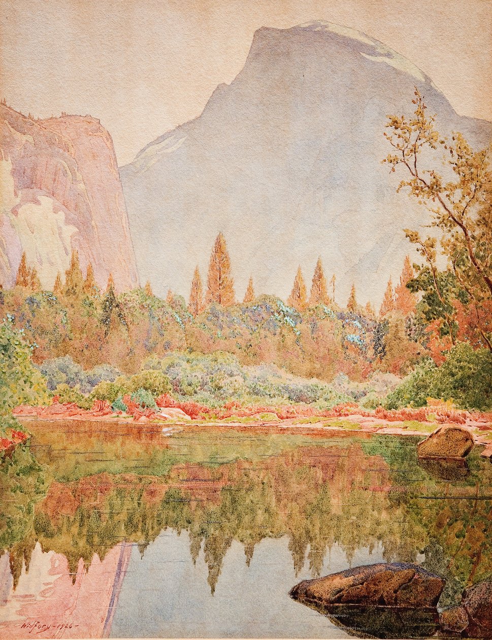 Half Dome, Yosemite - Gunnar Widforss