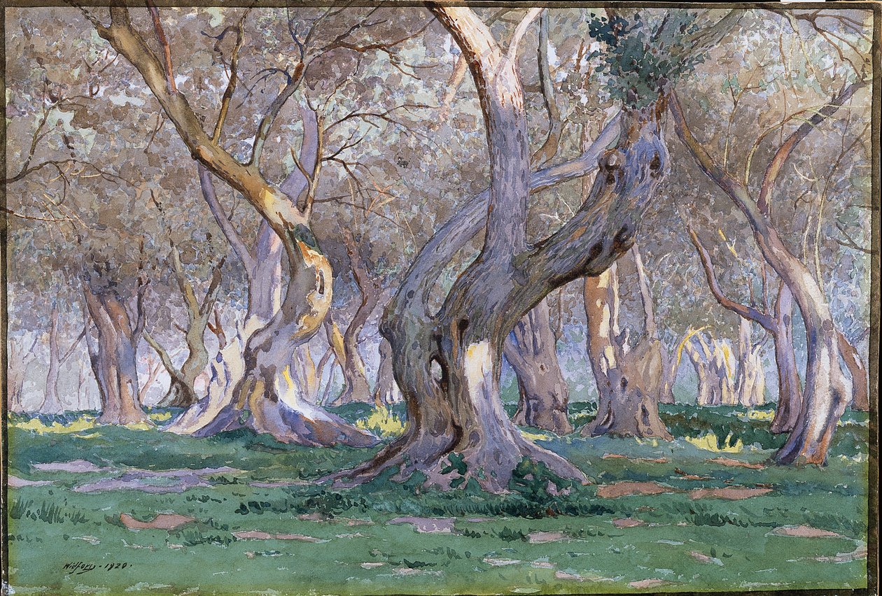 Bosquet de chênes - Gunnar Widforss