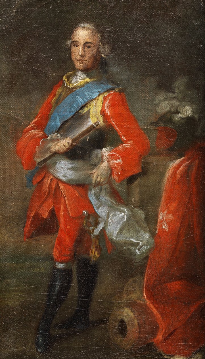 Portrait du maréchal suédois Frederik comte von Fersen (1719-1794) - Gustaf Lundberg