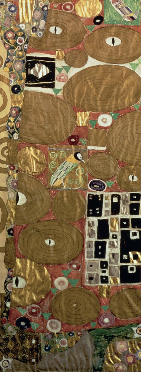 Accomplissement (Frise Stoclet) c.1905-09 (détail) - Gustav Klimt