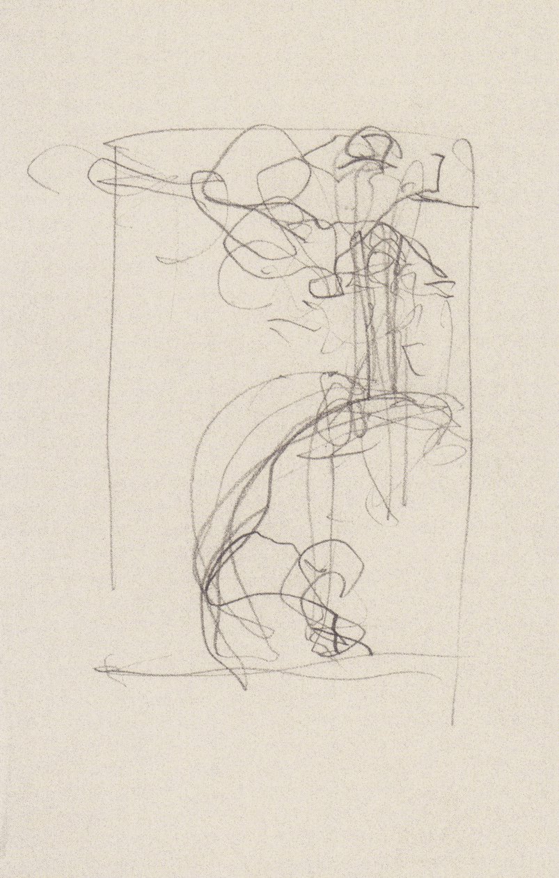 Justice avec épée dégainée sur un point élevé - Gustav Klimt